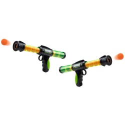 Toys-shop Choice Twin Pack Σετ Με 2 Εκτοξευτές Και 30 Μπάλες Αέρα JG073704 6990225737048