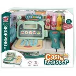 Toys-shop Choice Cash Register With Light And Sound Set(2*AA Not Battery) JU105277 6990225052776