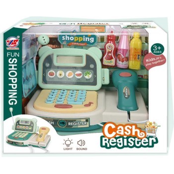 Toys-shop Choice Cash Register With Light And Sound Set(2*AA Not Battery) JU105277 6990225052776