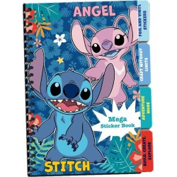 Diakakis imports Disney Stitch Αυτοκόλλητα Τετράδιο 13,2X20,3Εκ Lilo And Stitch 564653 5205698712425