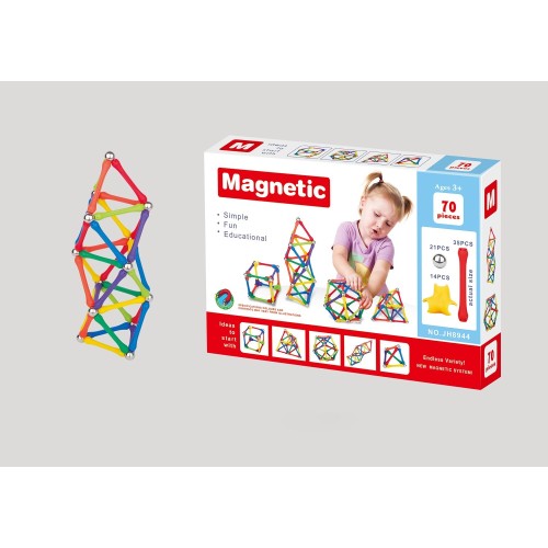 Toys-shop Choice Magic Magnetic 70Pcs JK173125 6990225731251