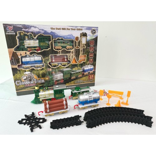 Toys-shop Choice B/O Τραινάκι Με Ράγες, Αξεσουάρ, Φως Και Ήχους JB072268 6990225722686