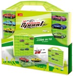 Toys-shop Choice Θήκη Μεταφοράς 28 Αυτοκινήτων Με 6 Αυτοκινητάκια JI062801 6990225628018