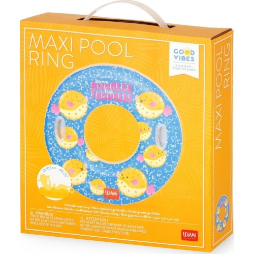 Legami Pool Ring Pufferfish SWIM0018 8052694035549