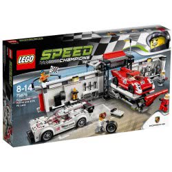 LEGO Speed Champions Porsche 919 Hybrid Και 917K Pit Lane 75876 5702015591249
