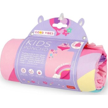 Legami Towelling Poncho For Kids -  Unicorn PTK0001 8052694035204