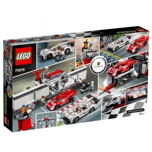 LEGO Speed Champions Porsche 919 Hybrid Και 917K Pit Lane 75876 5702015591249
