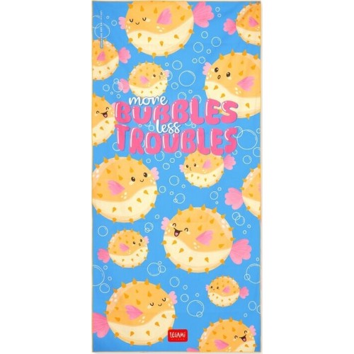 Legami Beach Towel Pufferfish BT0031 8052694035259