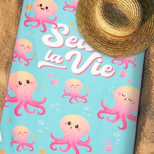Legami Beach Towel Octopus BT0034 8052694035280