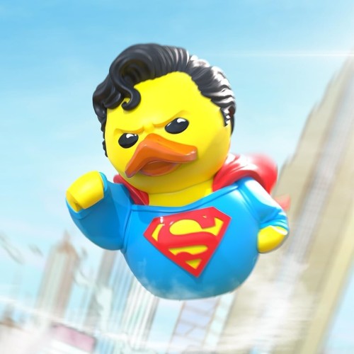Numskull DC Superman tubbz boxed  superman 2025 collectible vinyl rubber duck figure - official  NS4881 5056280458135