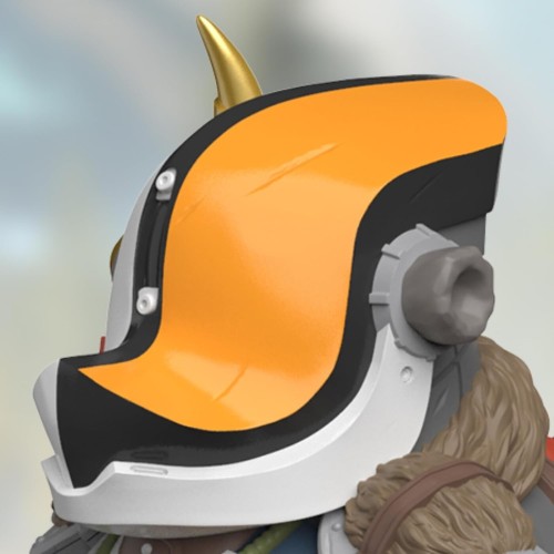 Numskull tubbz boxed  lord shaxx collectible vinyl rubber duck figure - official des NS4751 5056280457299