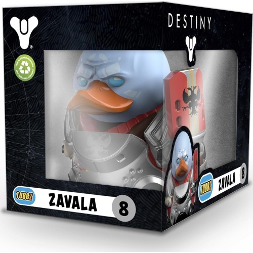 Numskull tubbz boxed  zavala collectable vinyl rubber duck figure - official destiny NS4806 5056280457336