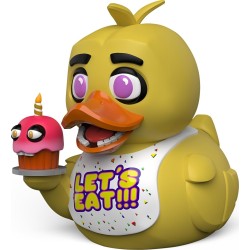 Numskull Tubbz First Edition: Five Nights At Freddys - Chica Cosplaying Rubber Duck  NS5039 5056280459729