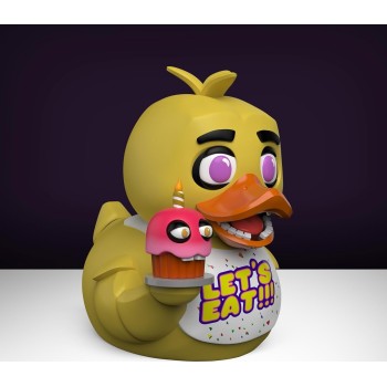 Numskull Tubbz First Edition: Five Nights At Freddys - Chica Cosplaying Rubber Duck  NS5039 5056280459729