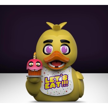 Numskull Tubbz First Edition: Five Nights At Freddys - Chica Cosplaying Rubber Duck  NS5039 5056280459729