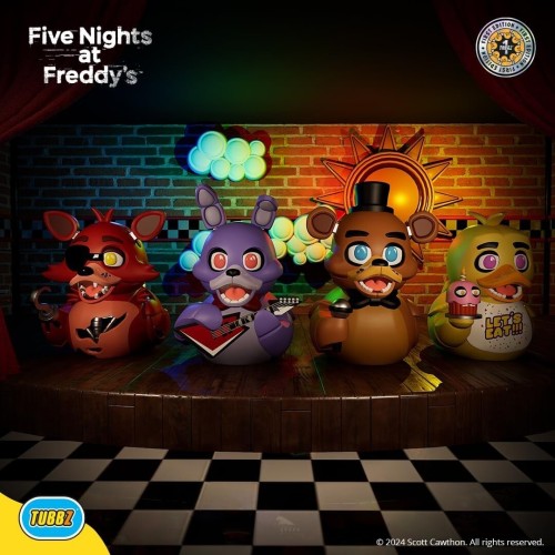 Numskull Tubbz First Edition: Five Nights At Freddys - Freddy Fazbear Φιγούρα Παπάκι Μπάνιου (10Cm) NS5037 5056280459705