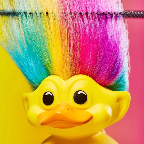 Numskull Trolls Tubbz Boxed  Rainbow Troll Φιγούρα Παπάκι Μπάνιου (10Cm) NS5071 5056280460046