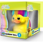 Numskull Trolls Tubbz Boxed  Rainbow Troll Collectible Vinyl Rubber Duck Figure - Official  NS5071 5056280460046