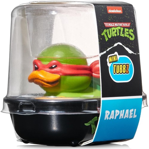 Numskull Teenage Mutant Ninja Turtles Tubbz Mini Raphael Φιγούρα Παπάκι Μπάνιου (5Cm) NS4899 5056280458326
