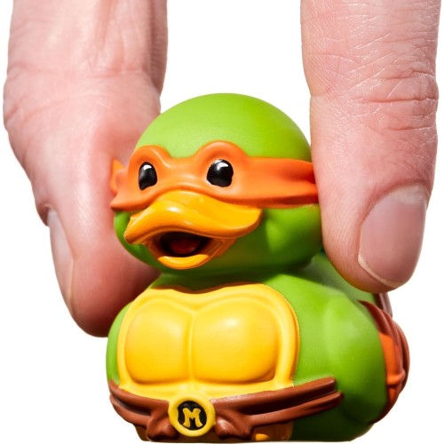 Numskull Tubbz Mini Michelangelo Collectible Vinyl Rubber Duck Figure - Official Tmn NS4900 5056280458333