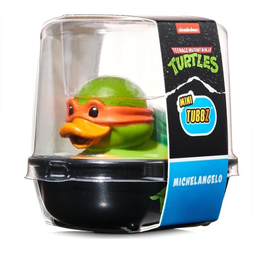 Numskull Teenage Mutant Ninja Turtles Tubbz Mini Michelangelo Φιγούρα Παπάκι Μπάνιου (5Cm) NS4900 5056280458333
