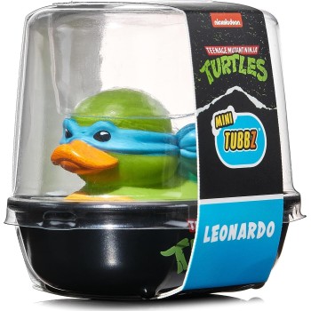 Numskull Teenage Mutant Ninja Turtles Tubbz Mini Leonardo Collectible Vinyl Rubber Duck Figure - Official Tmnt Me NS4897 5056280