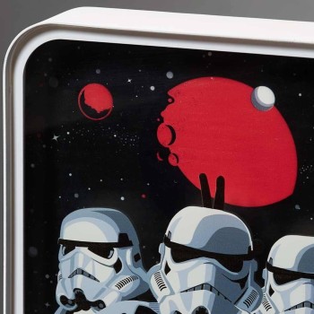 Star Wars numskull official  stormtrooper selfie acrylic logo desk lamp wall light fo NS4322 5056280453277