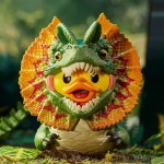 Numskull Jurassic World Tubbz Boxed  Dilophosaurus Collectible Vinyl Rubber Duck Figure - Official  NS4786 5056280457190