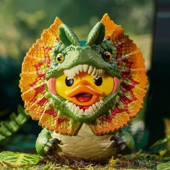 Numskull Jurassic World Tubbz Boxed  Dilophosaurus Collectible Vinyl Rubber Duck Figure - Official  NS4786 5056280457190