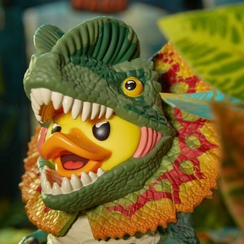 Numskull Jurassic World Tubbz Boxed  Dilophosaurus Collectible Vinyl Rubber Duck Figure - Official  NS4786 5056280457190
