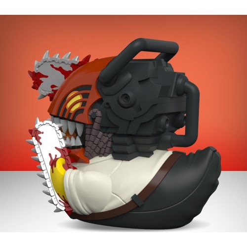 Numskull Tubbz First Edition: Chainsaw Man Cosplaying Rubber Duck Vinyl Figure NS5092 5056280460282