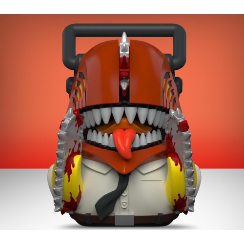 Numskull Tubbz First Edition: Chainsaw Man Cosplaying Rubber Duck Vinyl Figure NS5092 5056280460282