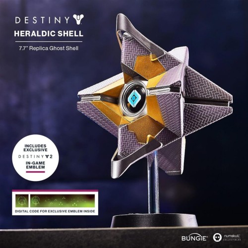 Numskull Destiny Heraldic Ghost Shell Figure 8 21Cm Συλλεκτικό Replica NS4164 5056280419976