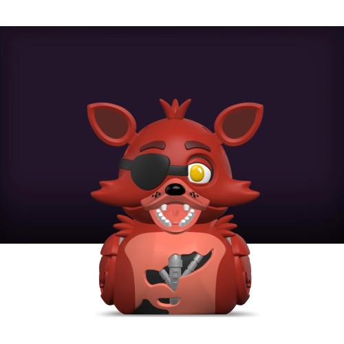 Numskull Tubbz Mini: Five Nights At Freddys - Foxy Cosplaying Rubber Duck Vinyl Figu NS5078 5056280460077