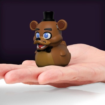 Numskull Tubbz Mini: Five Nights At Freddys - Freddy Fazbear Cosplaying Rubber Duck Vinyl Figure NS5077 5056280460060