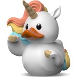 Numskull Tubbz First Edition: Unicorn Cosplaying Rubber Duck Vinyl Figure NS5249 5056280461586