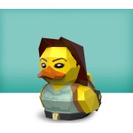 Numskull Tubbz Mini: Tomb Raider - Lara Croft Cosplaying Rubber Duck Vinyl Figure NS5274 5056280461777