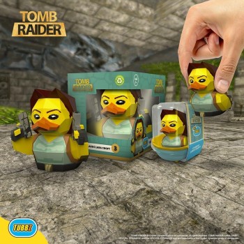 Numskull Tubbz Mini: Tomb Raider - Lara Croft Cosplaying Rubber Duck Vinyl Figure NS5274 5056280461777