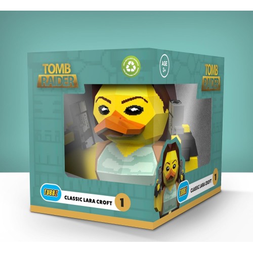 Numskull Tubbz Boxed Edition: Tomb Raider - Lara Croft Cosplaying Rubber Duck Vinyl  NS5310 5056280462156
