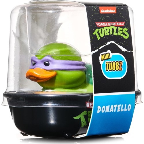 Numskull Tubbz Mini Donatello Collectible Vinyl Rubber Duck Figure - Official Tmnt M NS4898 5056280458302