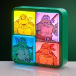 Teenage Mutant Ninja Turtles Numskull Official Tmnt 3D Φωτιστικό 19X19 Εκ. NS3574 5056280449171