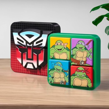 Teenage Mutant Ninja Turtles Numskull Official Tmnt 3D Φωτιστικό 19X19 Εκ. NS3574 5056280449171