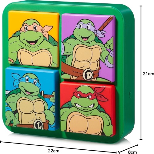 Teenage Mutant Ninja Turtles Numskull Official Tmnt 3D Φωτιστικό 19X19 Εκ. NS3574 5056280449171