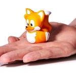 Numskull tubbz mini tails collectible vinyl rubber duck figure - official sonic the  NS4723 5056280456568