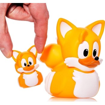 Numskull tubbz mini tails collectible vinyl rubber duck figure - official sonic the  NS4723 5056280456568
