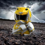 Numskull Tubbz First  Yellow Ranger Collectible Vinyl Rubber Duck Figure - Official  NS3484 5056280440857