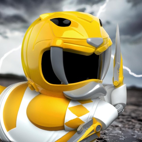 Numskull Power Rangers Tubbz First  Yellow Ranger Φιγούρα Παπάκι Μπάνιου (10Cm) NS3484 5056280440857