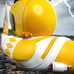 Numskull Power Rangers Tubbz First  Yellow Ranger Φιγούρα Παπάκι Μπάνιου (10Cm) NS3484 5056280440857