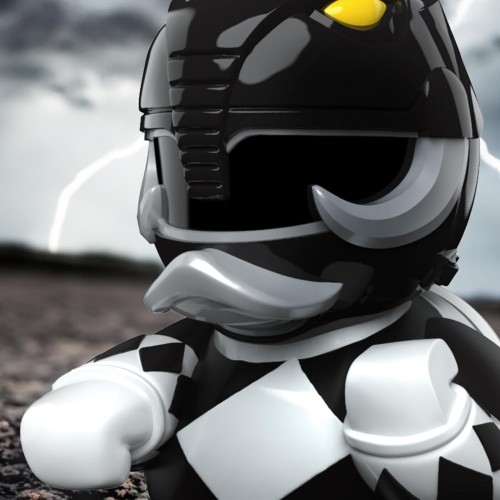 Numskull Tubbz First  Black Ranger Collectible Vinyl Rubber Duck Figure - Official P NS3482 5056280440833