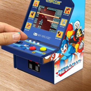 My Arcade Gaming my  mega man mini  machine - micro player pro table top  machine, portable  DGUNL-4189 845620041893